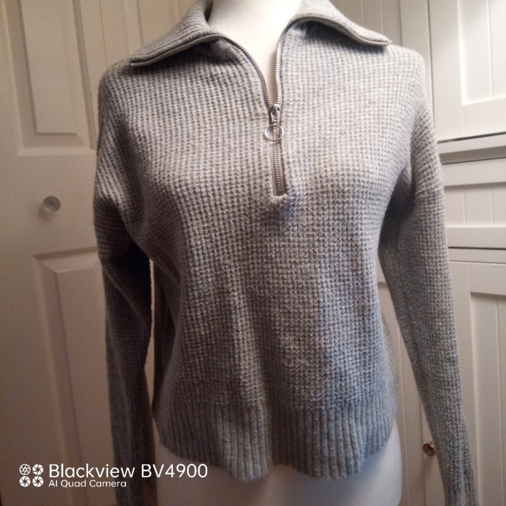 William Rast waffle knit ladies sweater